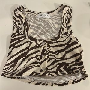 Mint & Major Boutique Crop Top